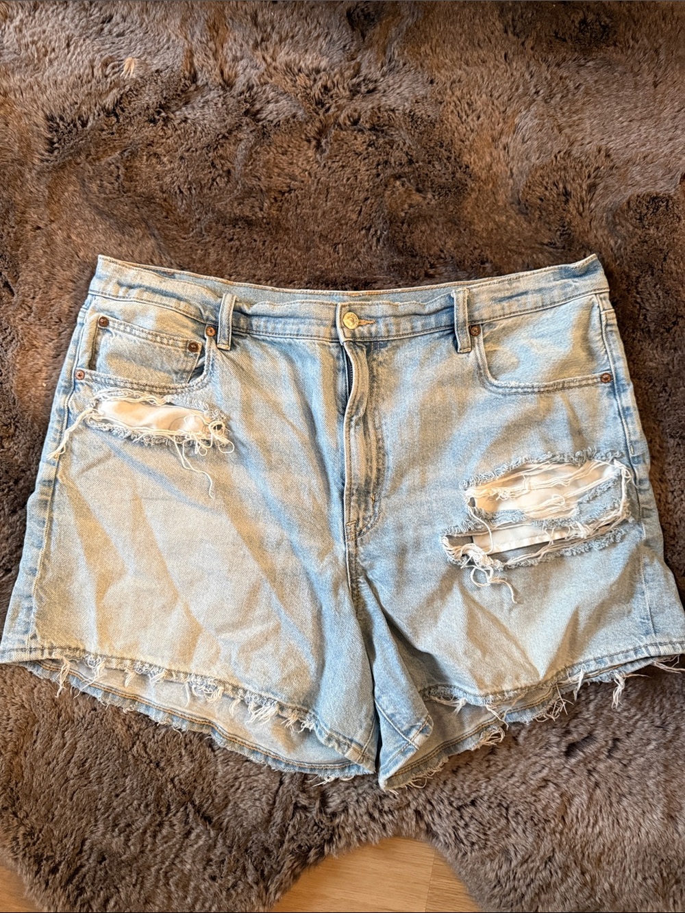 AE highest rise 90s boyfriend jean shorts | 18